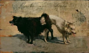 Fattori, Giovanni (1825 - 1908)1890 (ca.) Warum sagst du nichts?